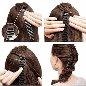 Lixia French Braiding Tool Hair‎ Styling Accessory Creates Perfect French Braids